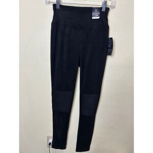 INC International Concepts Black High Rise Contour Waistband‎ Leggings